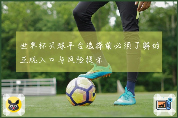 世界杯买球平台选择前必须了解的正规入口与风险提示